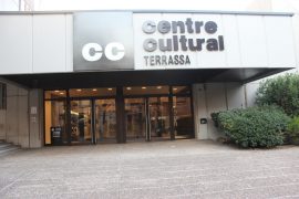 Rotulació centre cultural terrassa xoo studio